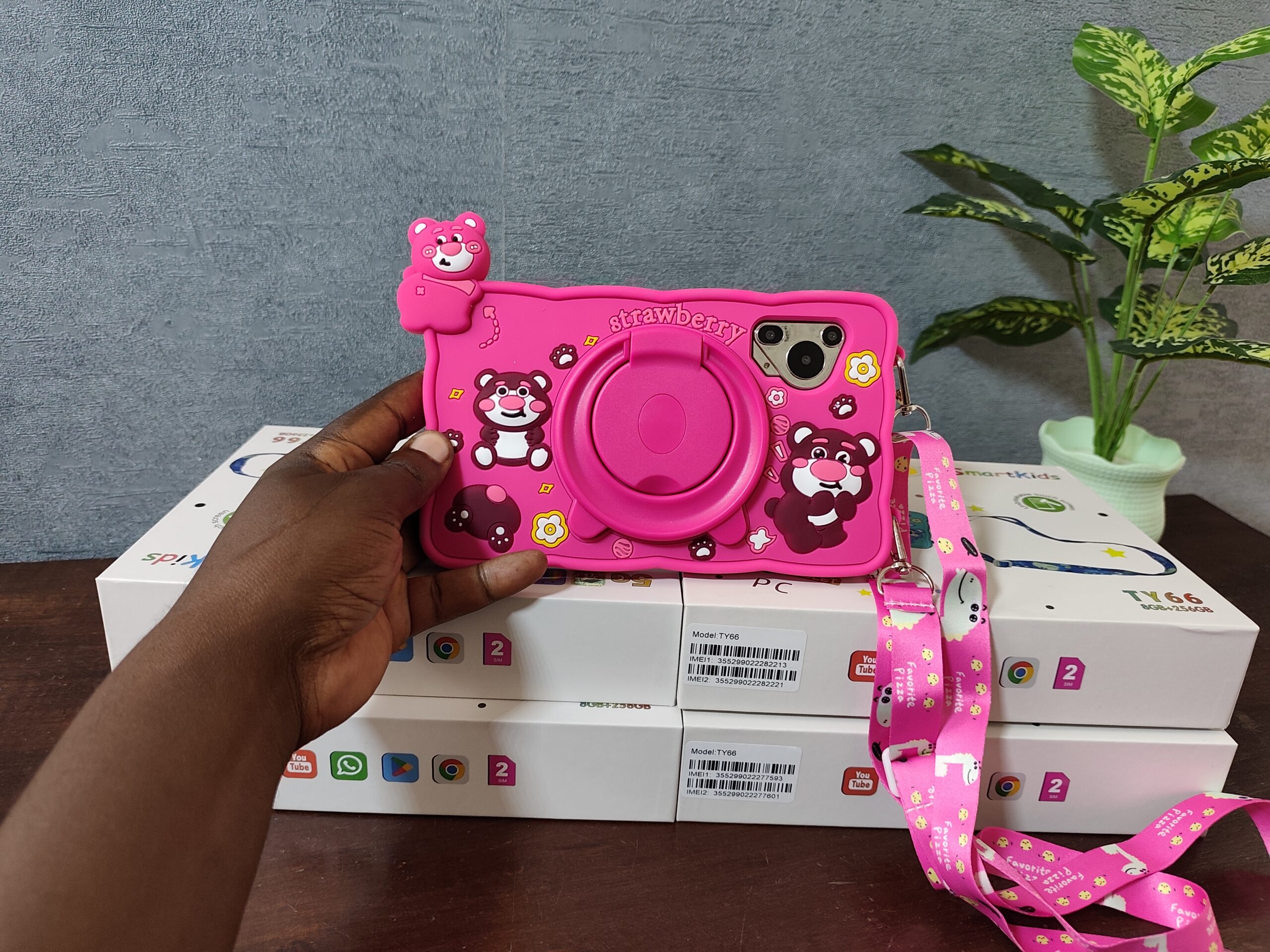 Pink Kids Tablet